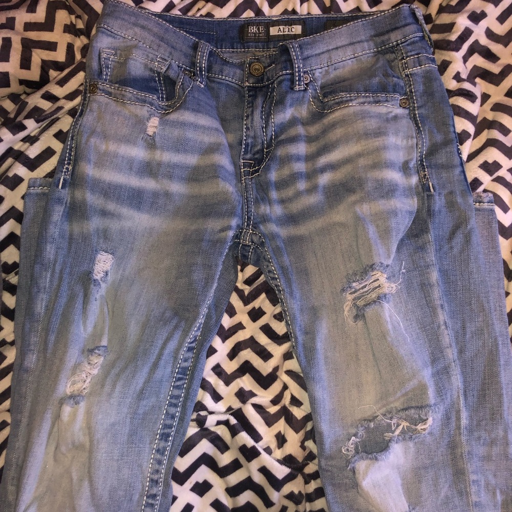 BKE straight leg 32S denim jeans